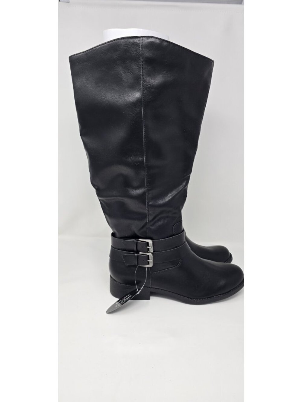 New Style & Co Maliaa Wide Calf Black Knee High Boots Women’s 8.5M - Picture 7 of 12